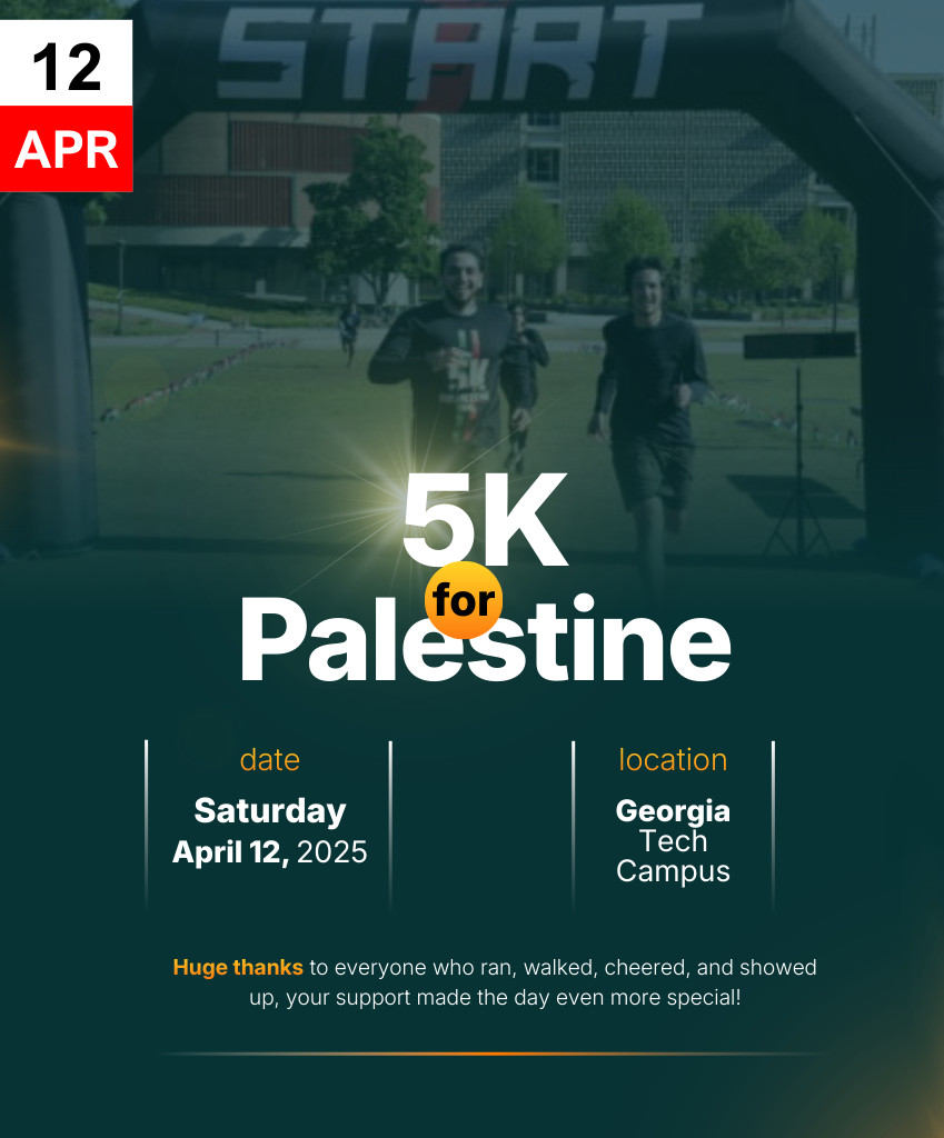 Palistory at GAZA 5K - Atlanta