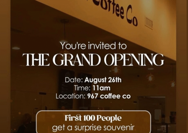 Get Ready to Brew! 967 Coffee Co. Grand Opening is Here!