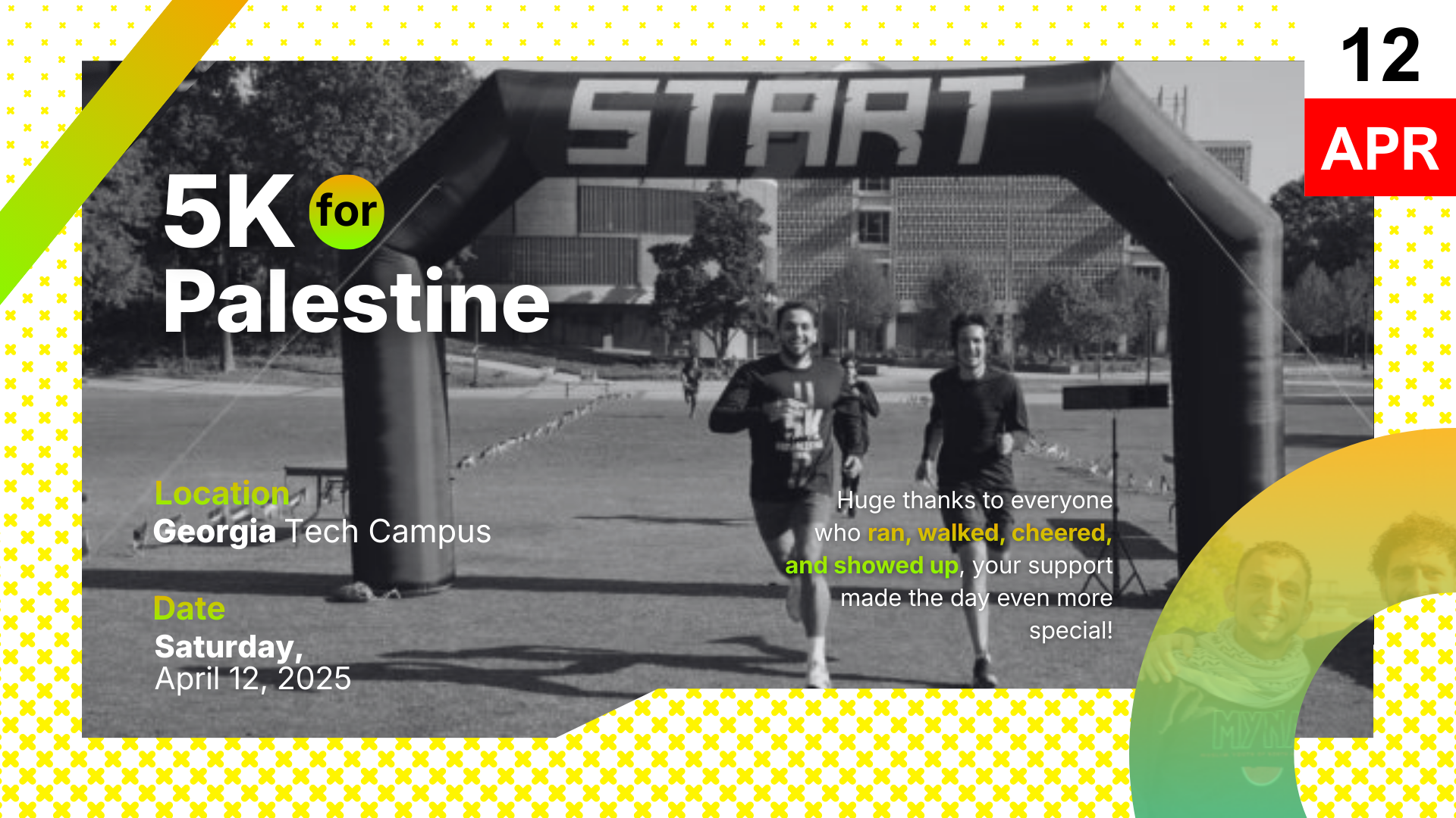 5K For Palestine